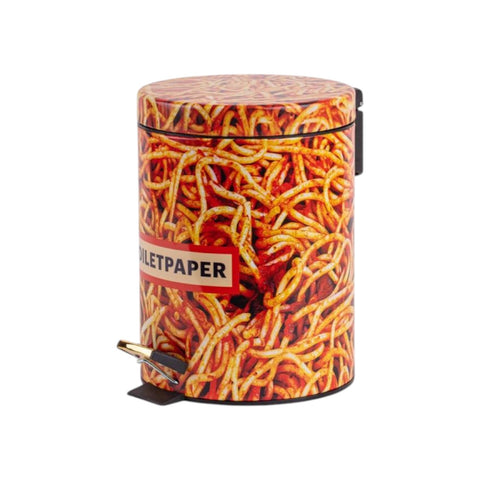 PATTUMIERA IN METALLO E PLASTICA TOILETPAPER HOME DIAM 20.5 SPAGHETTI SELETTI