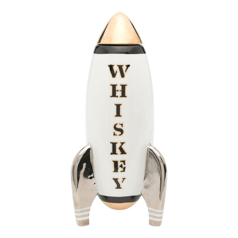 JONATHAN ADLER ROCKET DECANTER WHISKEY 33627