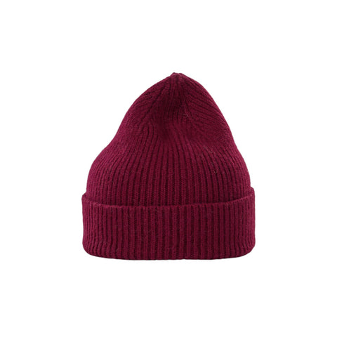 BERRETTO IN LANA ONE SIZE ART. BEA-018 LE BONNET BEANIE WINE