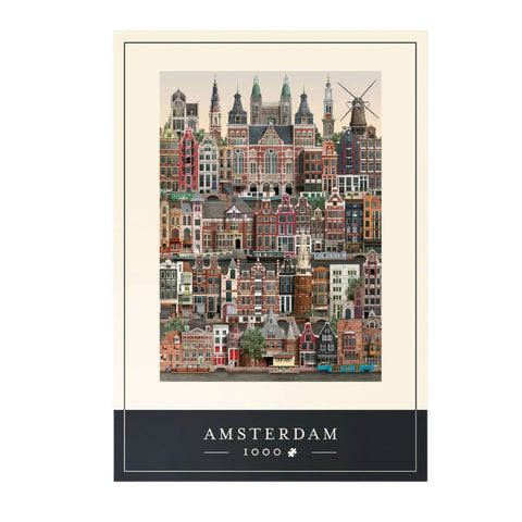 PUZZLE JIGSAW AMSTERDAM ART. MS0620 1000 PEZZI MARTIN SCHWARTZ