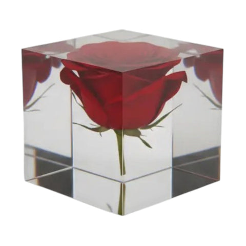FLOWERCUBE N. 02 ROSE ART. M01-ROS MOMENTO