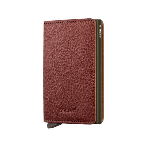 PORTAFOGLIO SLIMWALLET VEG TUSCAN SVG-TUSCAN BROWN SECRID