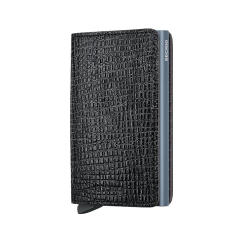 PORTAFOGLIO SLIMWALLET PALMELLATO SPLM-BLACK BLACK SECRID