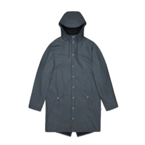 IMPERMEABILE  LONG JACKET S W3 12020 RAINS LAGOON BLUE