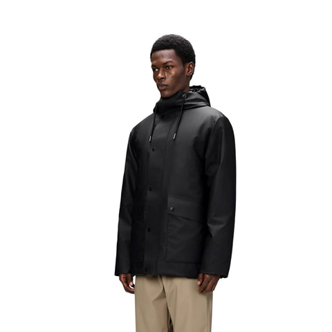 PIUMINO PARKA W3T3 21450 RAINS BLACK
