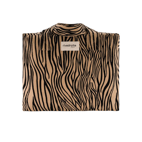 BORSA CELESTINS WILD TRIBE RIVEDROITE PARIS ZEBRA