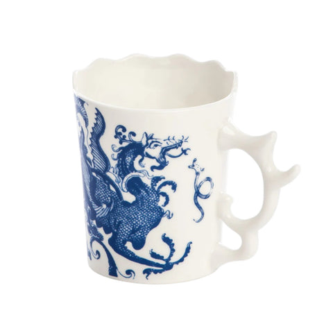 TAZZA PORCELLANA CM 8,5 H 10 PROCOPIA 09752 SELETTI WHITE