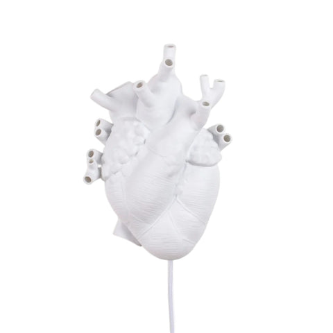 APLIQUE SELETTI IN PORCELLANA HEART ART 09925 SELETTI