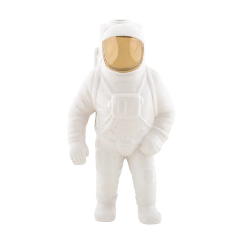 SELETTI ASTRONAUT PORCELAIN VASE ART 10932