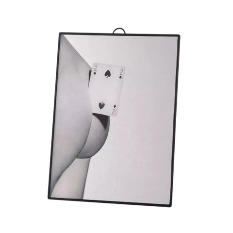 SPECCHIO TOILETPAPER CM.17,5X23 TWO OF SPADES 17101 SELETTI