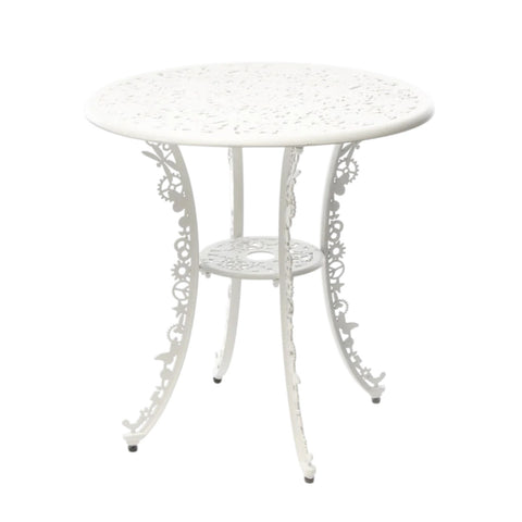 TAVOLO IN ALLUMINIO INDUSTRY COLLECTION 70 X 74CM ART. 18687BIA SELETTI WHITE