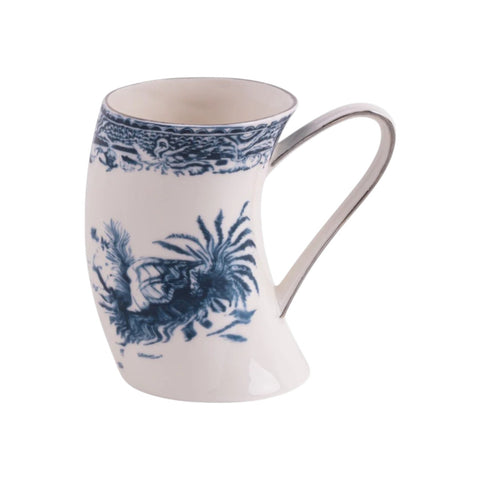 TAZZA CLASSIC ON ACID ENGLAND SHELLS Cm 11,5x7,5x10,5 ART. 11258 SELETTI