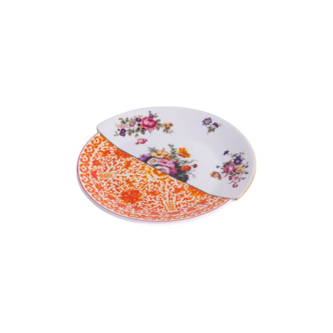 PIATTINO PORCELLANA HYBRID CM 15 OLIVIA  09707 SELETTI WHITE
