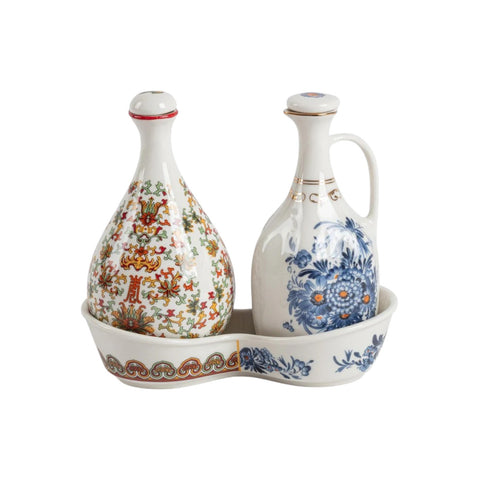 SET PER CONDIMENTI HYBRID THELME 18,4 X 9,2 X 16 CM 09690 SELETTI