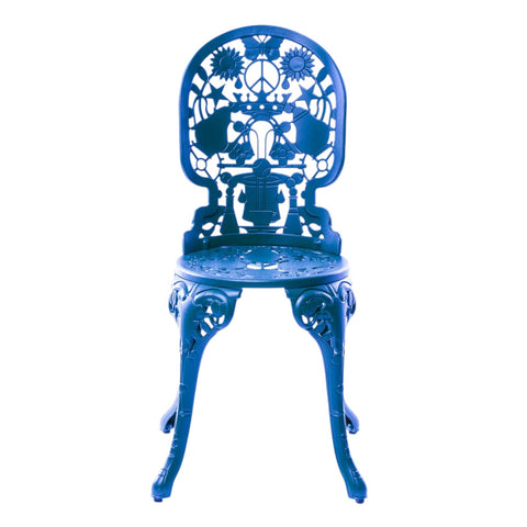 SEDIA INDUSTRY SENZA BRACCIOLI BLU 18686_BLU SELETTI BLUE
