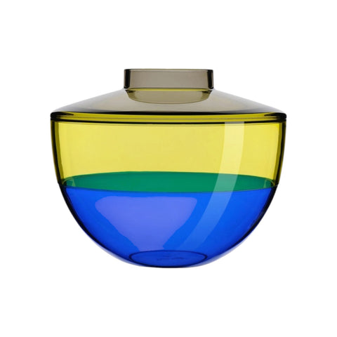 VASO SHIBUYA FUME' GIALLO BLU 01221/33 KARTELL MULTICOLOR