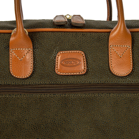 BRIC'S LIFE BRIEFCASE 378 OLIVE ART BLF15133.378