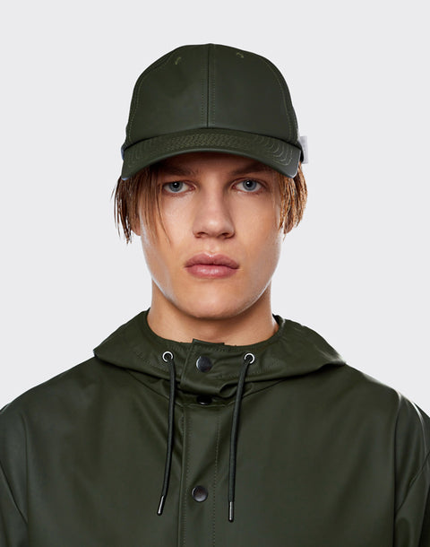 RAINS CAP GREEN ART 13600