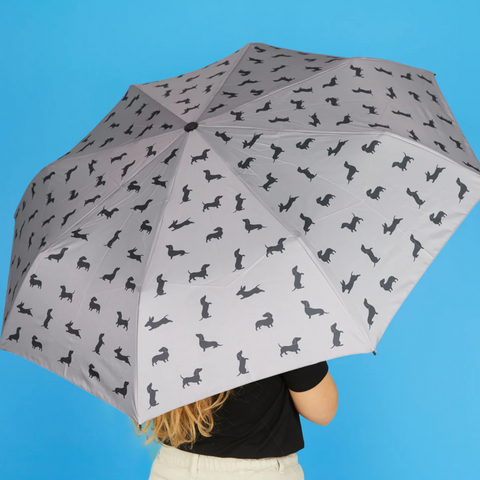 OMBRELLO TECKEL CON CUSTODIA 28200 GREY BALVI