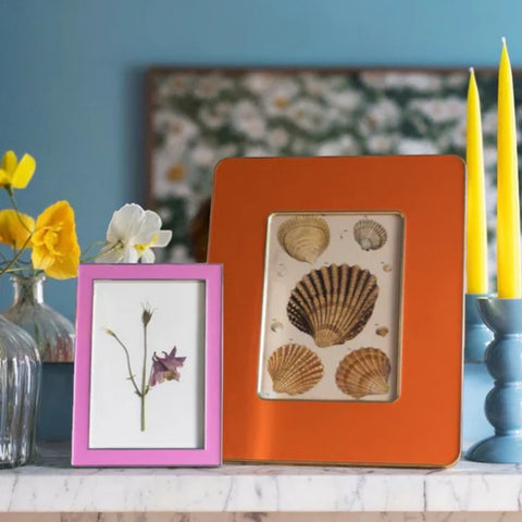 CORNICE 13X18 5 CM ART. FR6303 GOLD ORANGE ADDISON ROSS
