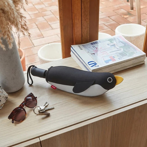 OMBRELLO PENGUIN NERO/BIANCO NYLON ART. 28340 BALVI
