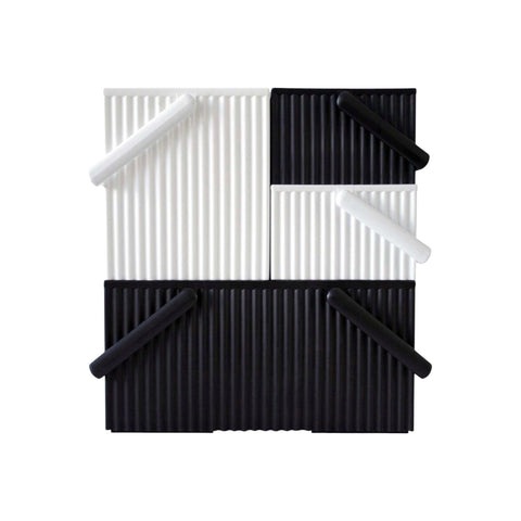 SCATOLA STORAGE BOX L ART. 228943 WHITE OMNIOFFRE HACHIMAN