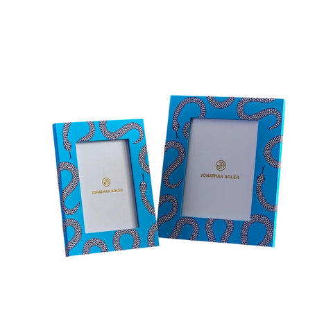CORNICE EDEN LACCATA  13X18 ART. 35553 BLUE JONATHAN ADLER