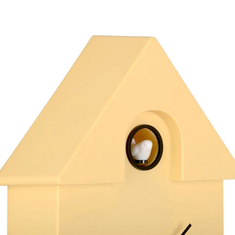 OROLOGIO WALL CLOCK MODERN CUCKOO KA5768LY LIGHT YELLOW KARLSSON