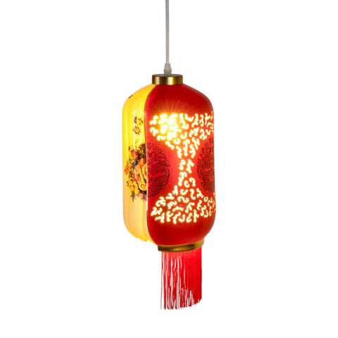LAMPADARIO HYBRID PORCELLANA  CM 18X18 H 34 07098 SELETTI MULTICOLOR
