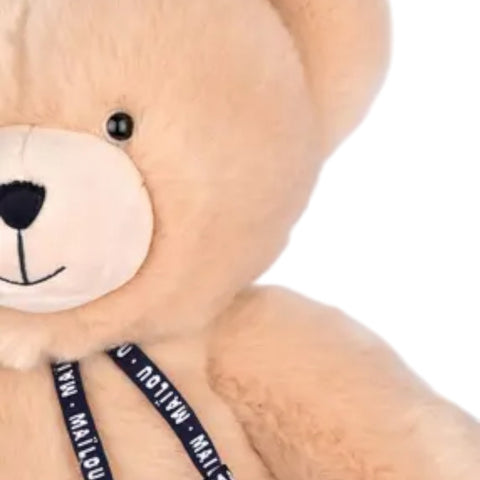 PELUCHE L'OURS MAILOU 35 CM MA0250 CHAMPAGNE