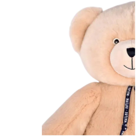 PELUCHE L'OURS MAILOU 50 CM MA0251 CHAMPAGNE