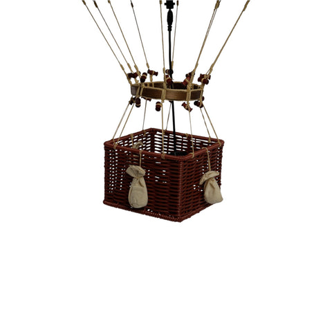 MONGOLFIERA JULES VERNE LED 42X42X70 CM TRUE RED AP168IR AUTHENTIC MODELS