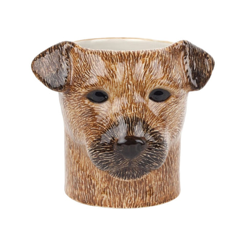 PORTAPENNE BORDER TERRIER PENCIL POT ART. 1994 QUAIL DESIGNS