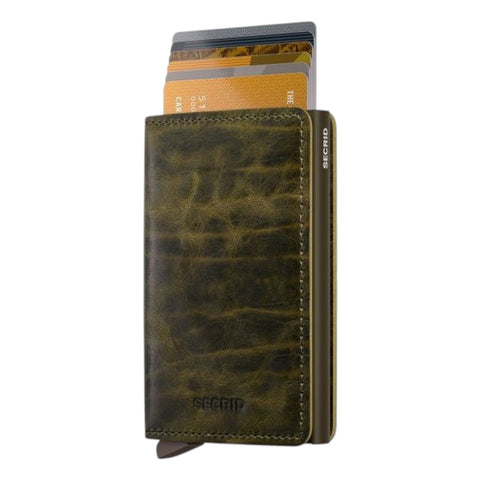 PORTAFOGLIO SLIMWALLET DUTCH MARTIN CEDAR SDM-CEDAR GREEN SECRID
