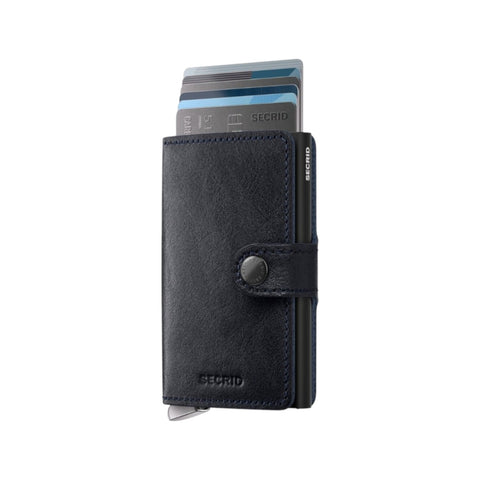 PORTAFOGLIO PREMIUM MINIWALLET BASCO INK+ MCB-INK+ BLUE SECRID