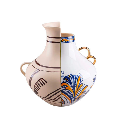 VASO IN PORCELLANA HYBRID NAZCA CM 22,5 H25 ART 09191 SELETTI