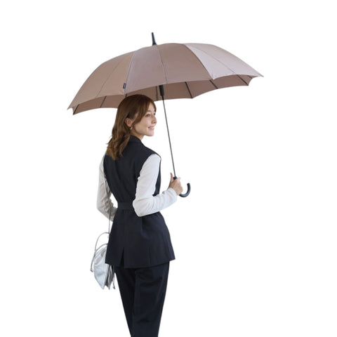 OMBRELLO 65 CM SH-S511BR TAUPE BROWN SHUPATTO