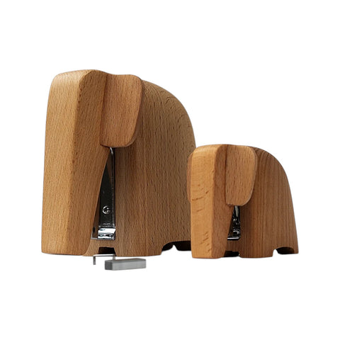 CUCITRICE LARGE ELEPHANT STAPLER IN LEGNO ART. SK STPLEPHANT1L SUCK