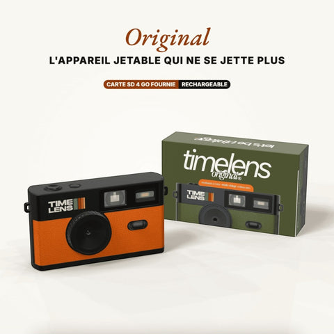 FOTOCAMERA ART. TL0109 MARRON TIME LENS