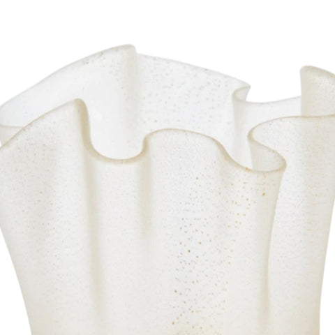 VASO FAZZOLETTO SABBIATO ORO  700.04 H 13 DIAM 13 CM VENINI