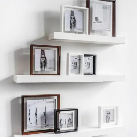 CORNICE SQUARE FLOATING BOX 20X20 XLBF20116-04 COFFEE BEAN BLACK XLBOOM