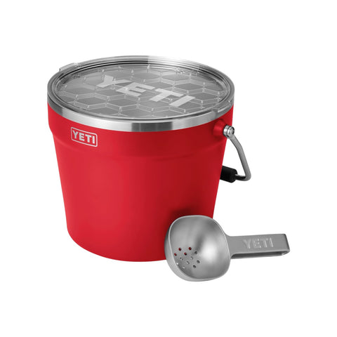 SECCHIELLO RAMBLER BEVERAGE BUCKET 70000003412 RED YETI