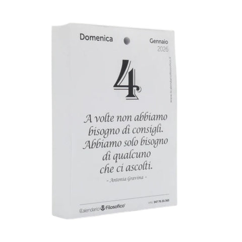 RICARICA CALENDARIO FILOSOFICO FORMATO A4