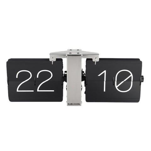 OROLOGIO FLIP CLOCK NO CASE BLACK KA5601BK PRESENT TIME KARLSSON