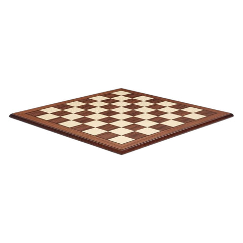 SCACCHIERA NOCE ACERO 52 CM BORDO ARROTONDATO 804555 WOOD DAL NEGRO