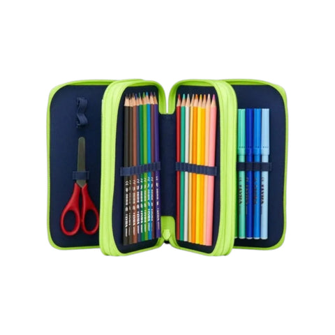KOMPLETTES MAXI CYBEAR RACE FEDERMÄPPCHEN 01292-90357-10 ERHOBAG MEHRFARBIG