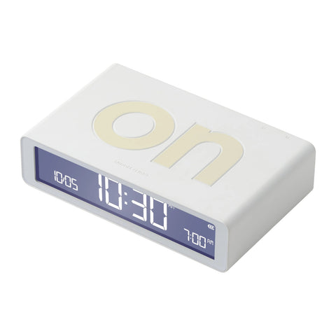 SVEGLIA FLIP CLASSIC LR157W9 BIANCO LEXON