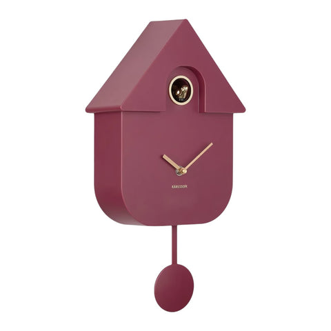 OROLOGIO MODERN CUCKOO ORO ABS KA6094PU BORDEAUX KARLSSON