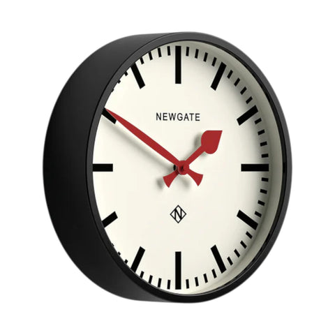 OROLOGIO DA PARETE UNIVERSAL UNIV390K BLACK NEWGATE