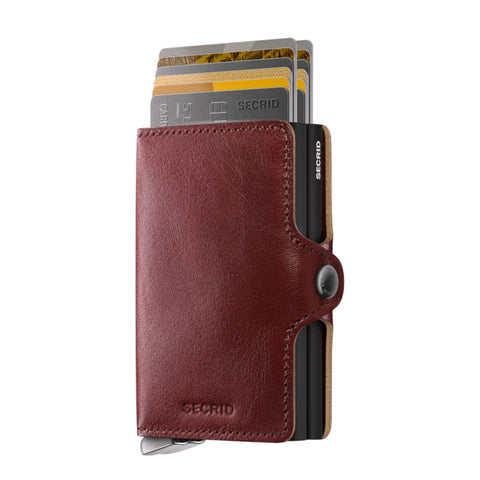 PORTAFOGLIO PREMIUM TWINWALLET BASCO TBC-BROWN SECRID